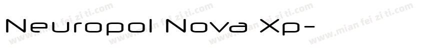 Neuropol Nova Xp字体转换